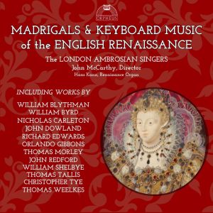 Album Madrigals & Keyboard Music of the English Renaissance from John McCarthy