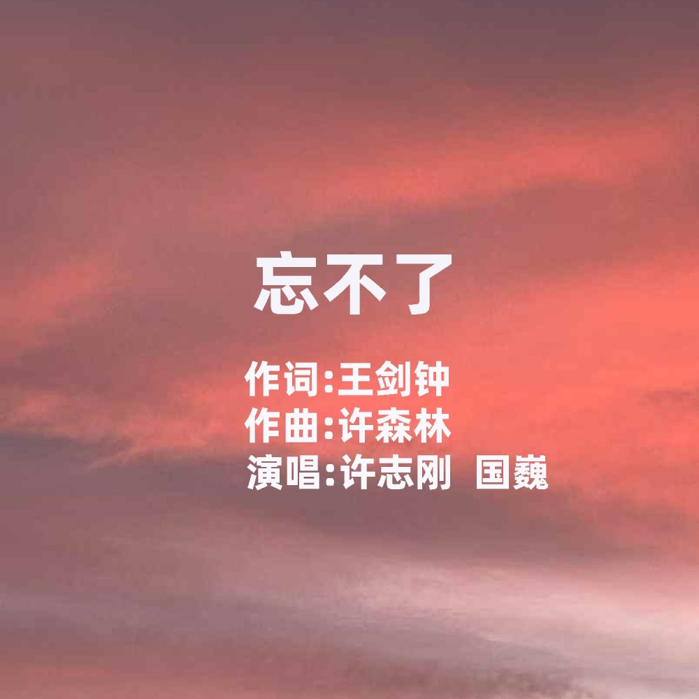 忘不了 (伴奏)