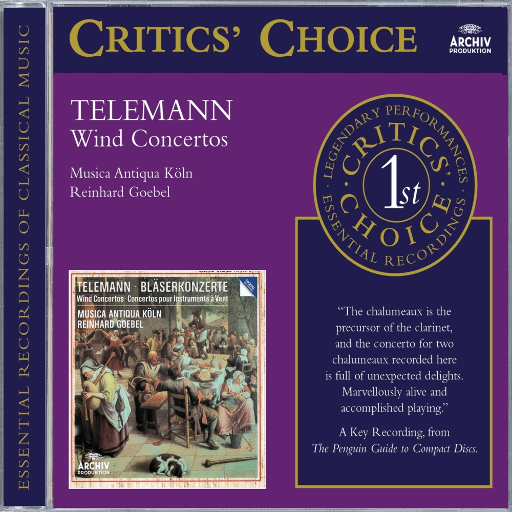 Telemann: Concerto in B-Flat Major for 3 Oboes, 3 Violins and Basso Continuo: I. Allegro