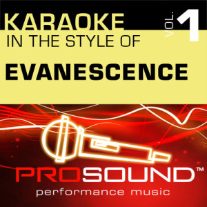 ดาวน์โหลดและฟังเพลง Taking Over Me (Karaoke Instrumental Track)[In the style of Evanescence] พร้อมเนื้อเพลงจาก ProSound Karaoke Band