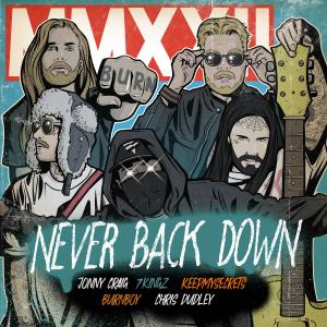 ดาวน์โหลดและฟังเพลง Never Back Down (feat. KEEPMYSECRETS & Chris Dudley) พร้อมเนื้อเพลงจาก burnboy