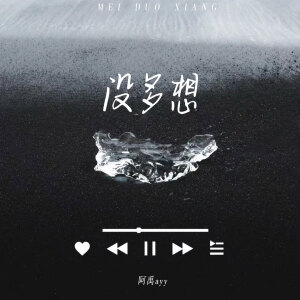 Album 没多想 from 阿禹ayy