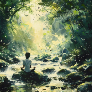 อัลบัม Relaxation by the Creek: Binaural Birds and Nature - 92 96 Hz ศิลปิน Best Relaxing Music