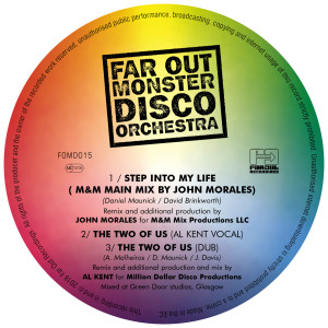 Album Step into My Life / The Two of Us (M&M Mix by John Morales / Al Kent Remix) from Far Out Monster Disco Orchestra