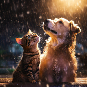 Music For Cats and Dogs的專輯Rain Serenity: Pets Soothing Harmony