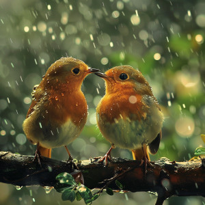 Essential Nature Sounds的專輯Tranquil Binaural Birds and Rain Harmony in Nature