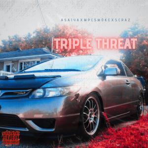 收聽SmokeFam的Triple Threat (feat. Asaiya, MPC Smoke & Scraz) (Explicit)歌詞歌曲