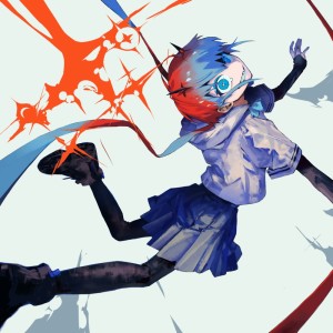 Listen to 偽色街 (feat. 初音ミク) song with lyrics from Meddmia