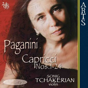 อัลบัม Paganini: 24 Capricci op. 1 for solo Violin ศิลปิน Sonig Tchakerian