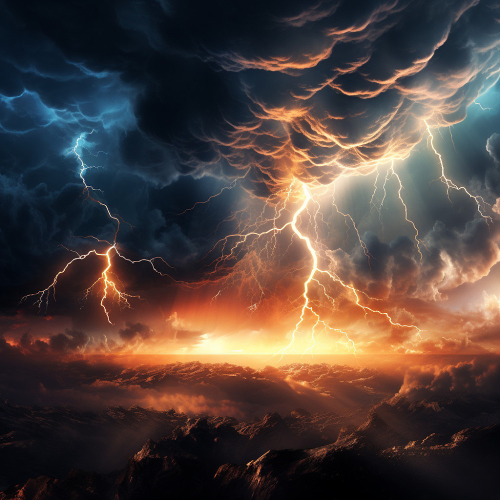 Serene Thunder Echoes for Calm