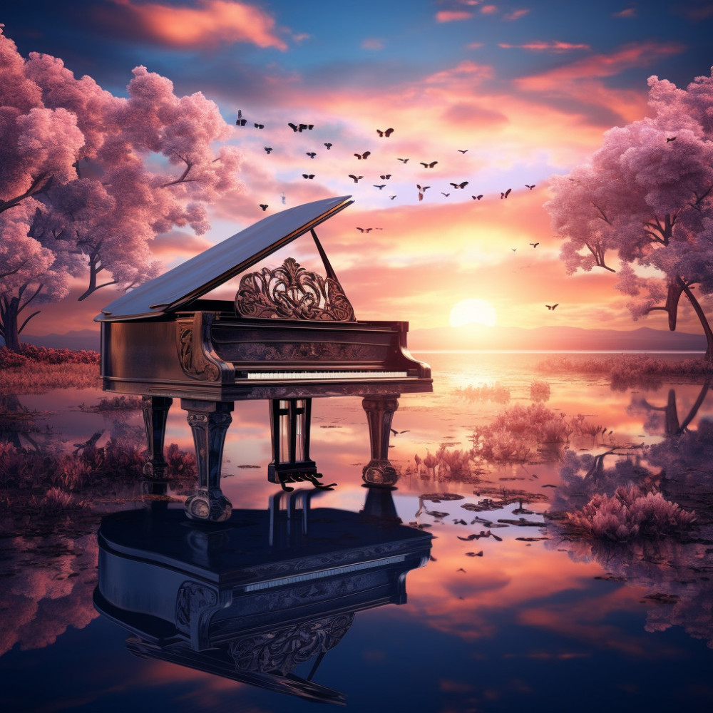 Harmonic Piano Mosaic Waltz