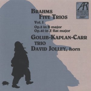 David Jolley的專輯Brahms: Five Trios, Volume I