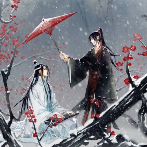 落雪寻花