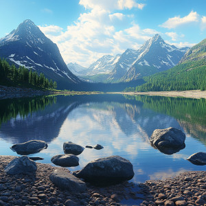 ดาวน์โหลดและฟังเพลง Montañas Azules16 พร้อมเนื้อเพลงจาก Musica Relajante