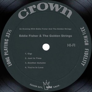 Eddie Fisher and The Golden Strings的專輯An Evening With Eddie Fisher And The Golden Strings