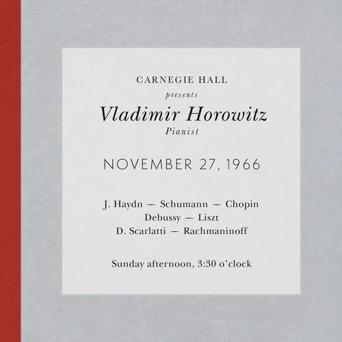 Opening Applause to Horowitz Recital of November 27, 1966