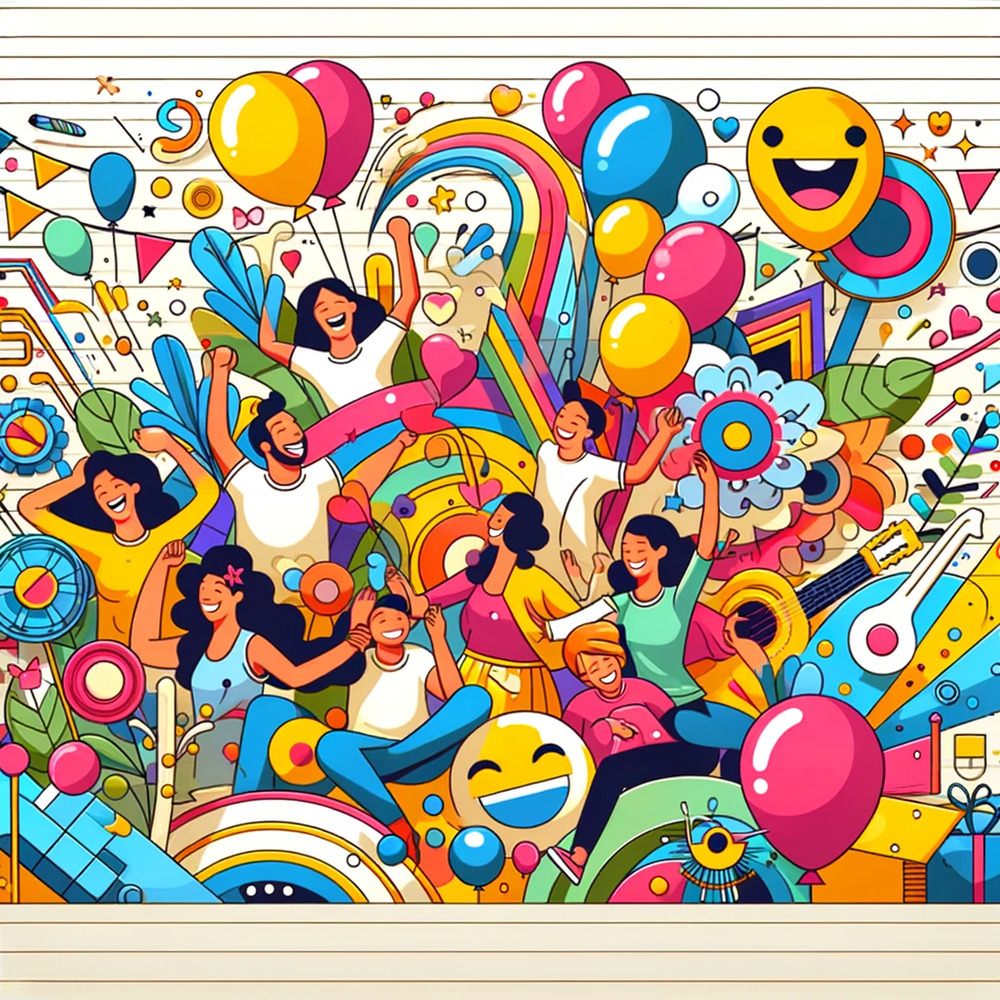 Laughing Moments, Happy Memories, Shared Joy, Funny Song