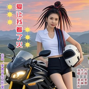 Listen to 爱让我着了火（DJ版） (完整版) song with lyrics from 漫天雨
