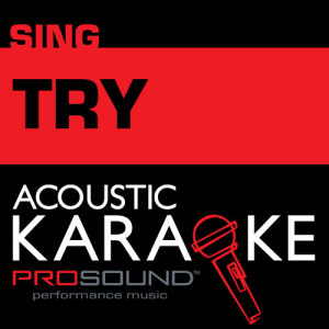 ดาวน์โหลดและฟังเพลง Try (Karaoke Instrumental Track) [In the Style of P!Nk] พร้อมเนื้อเพลงจาก ProSound Karaoke Band