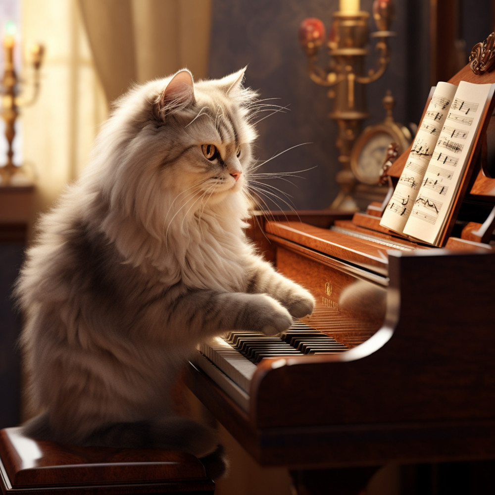 Piano Rhapsody Evening Purr