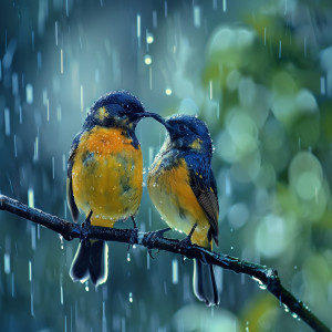 Meditation Savasana的專輯Calming Binaural Rain Birds and Nature for Meditation