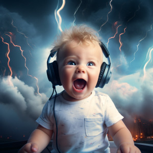 Nature & Sounds Backgrounds的專輯Joyful Thunder: Baby Music Tunes