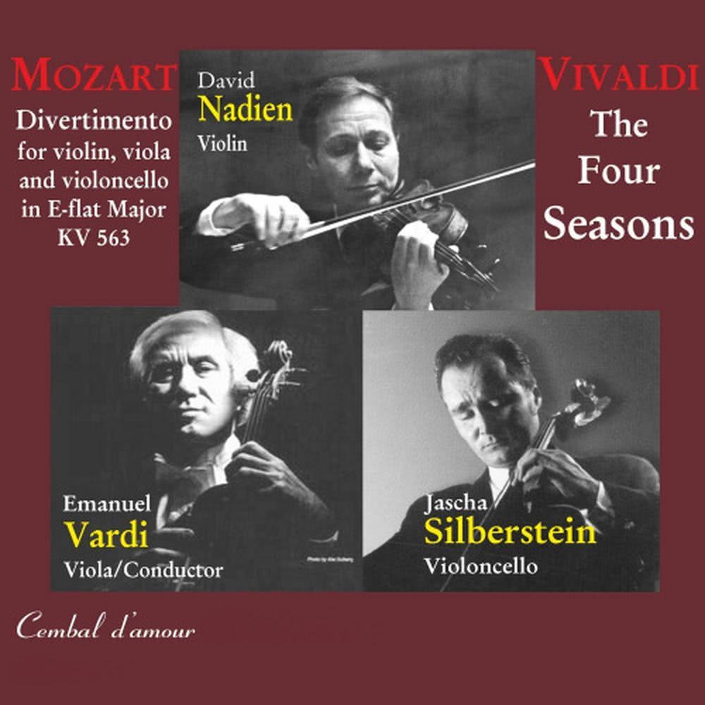 Divertimento for Violin, Viola, and Cello, in E-Flat Major, K. 563: Adagio [Live Recording, 1960]