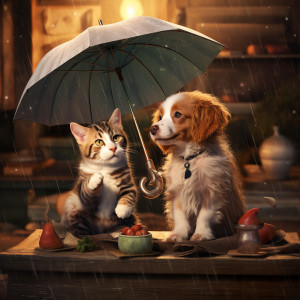 Rain Sound Studio的專輯Pets Rain: Binaural Soothing Symphony