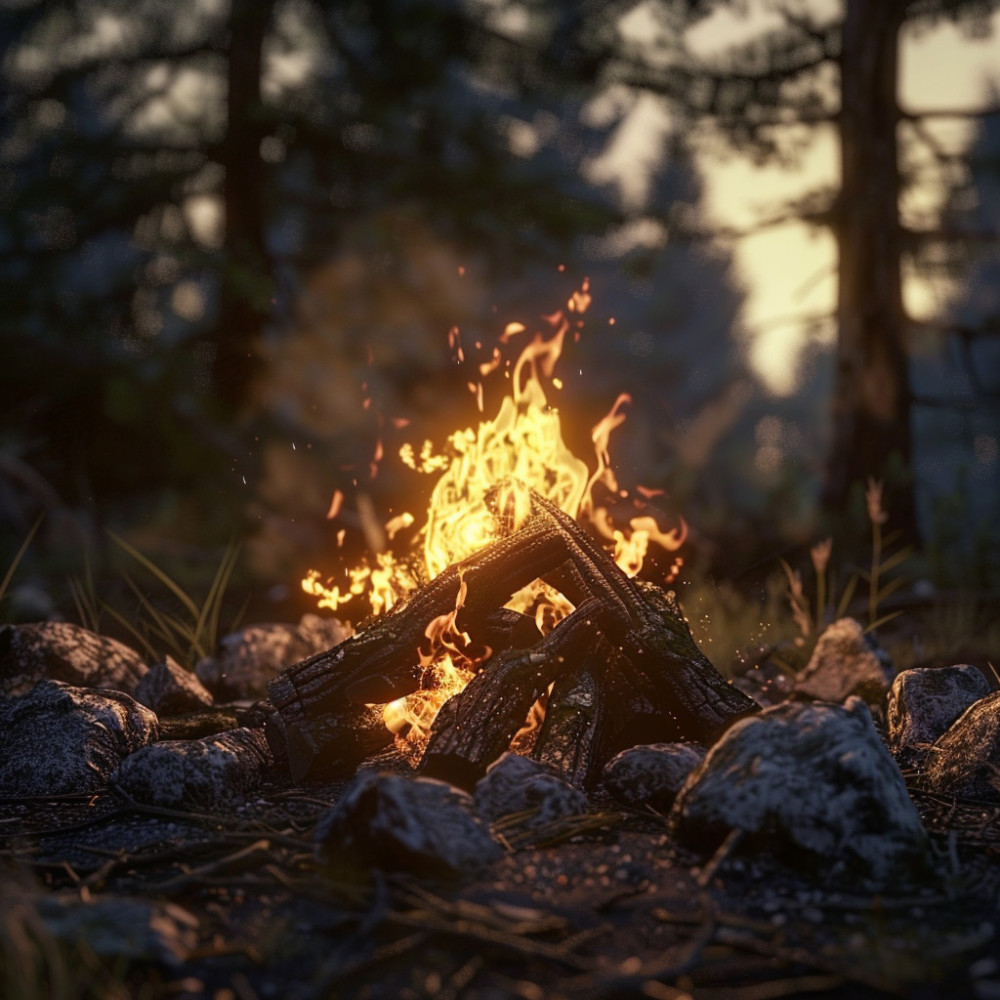 Ease in the Gentle Flame's Embrace
