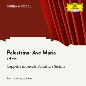 Cappella Musicale Pontificia Sistina的專輯Palestrina: Ave Maria a 4 voci