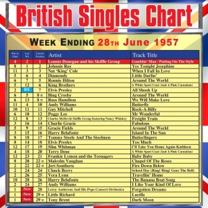 British Singles Chart - Week Ending 28 June 1957 dari Various