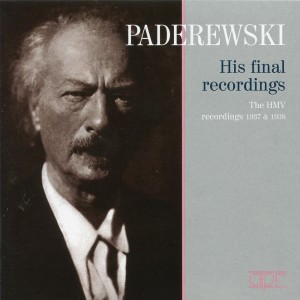 Ignacy Jan Paderewski的專輯Paderewski: His Final Recordings – The HMV Recordings (Recorded 1937-1938)