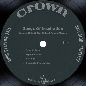 Johnny Cole and The Robert Evans Chorus的專輯Songs Of Inspiration