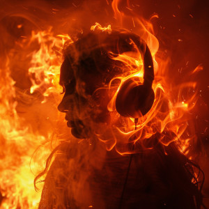 Fireplace Sounds的專輯Fire Binaural Rhythms: Energetic Sounds