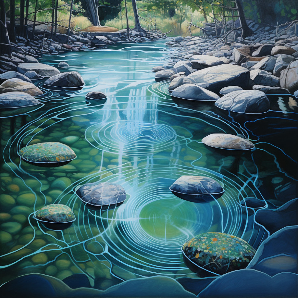 Melodic Journey Among Rivers