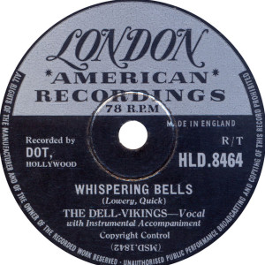 Album Whispering Bells (1957) from The Del Vikings