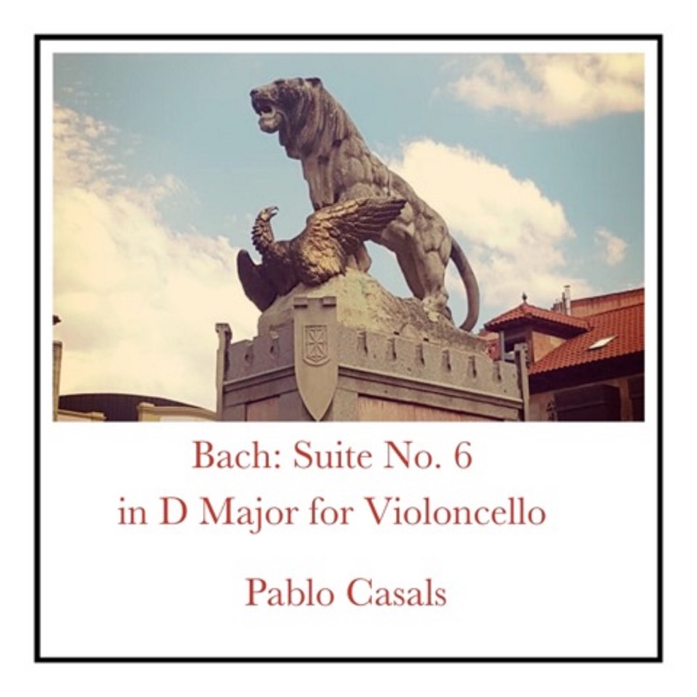 Suite No. 6 in D Major, BWV 1012: Gigue (Vivace)