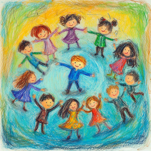 Listen to Ring Around the Rosie song with lyrics from Toddler Nursery Rhymes