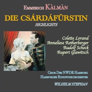 Album Emmerich kálmán · die csárdásfürstin highlights oleh Hamburger Rundfunkorchester