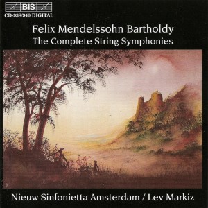 Album Mendelssohn: Complete String Symphonies Nos. 1-12 from Amsterdam Sinfonietta