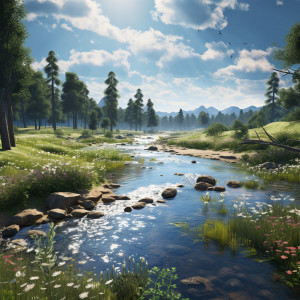 อัลบัม River's Work Ambiance: Inspiring Water Tunes ศิลปิน Focusity