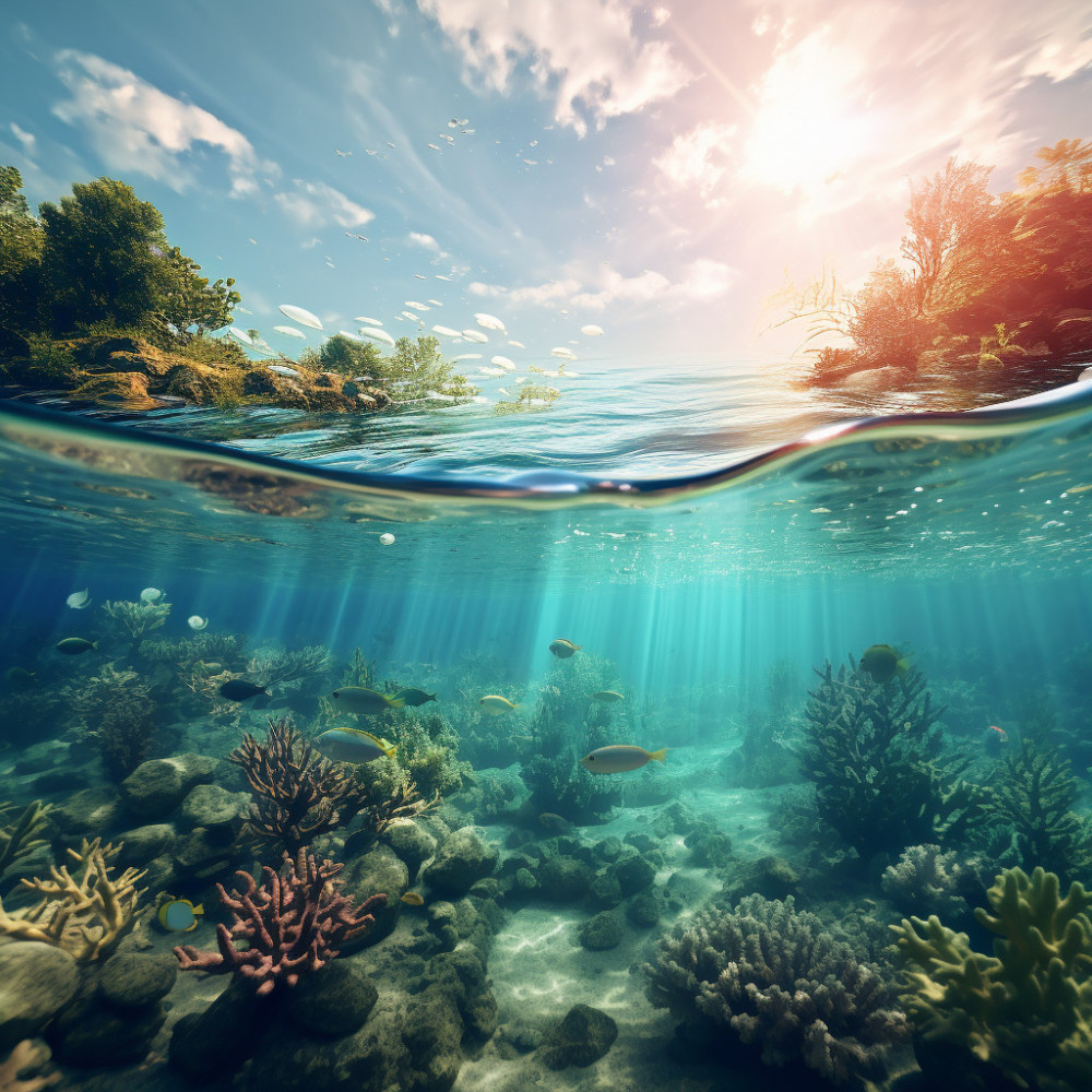 Serene Sea Waves for Relaxation