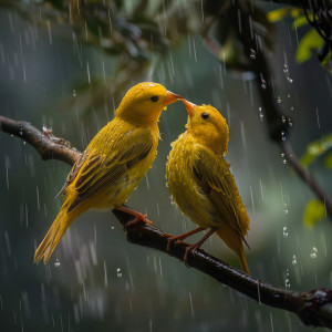 Weather Pass的專輯Serene Binaural Rain and Birds in Nature Soundscape