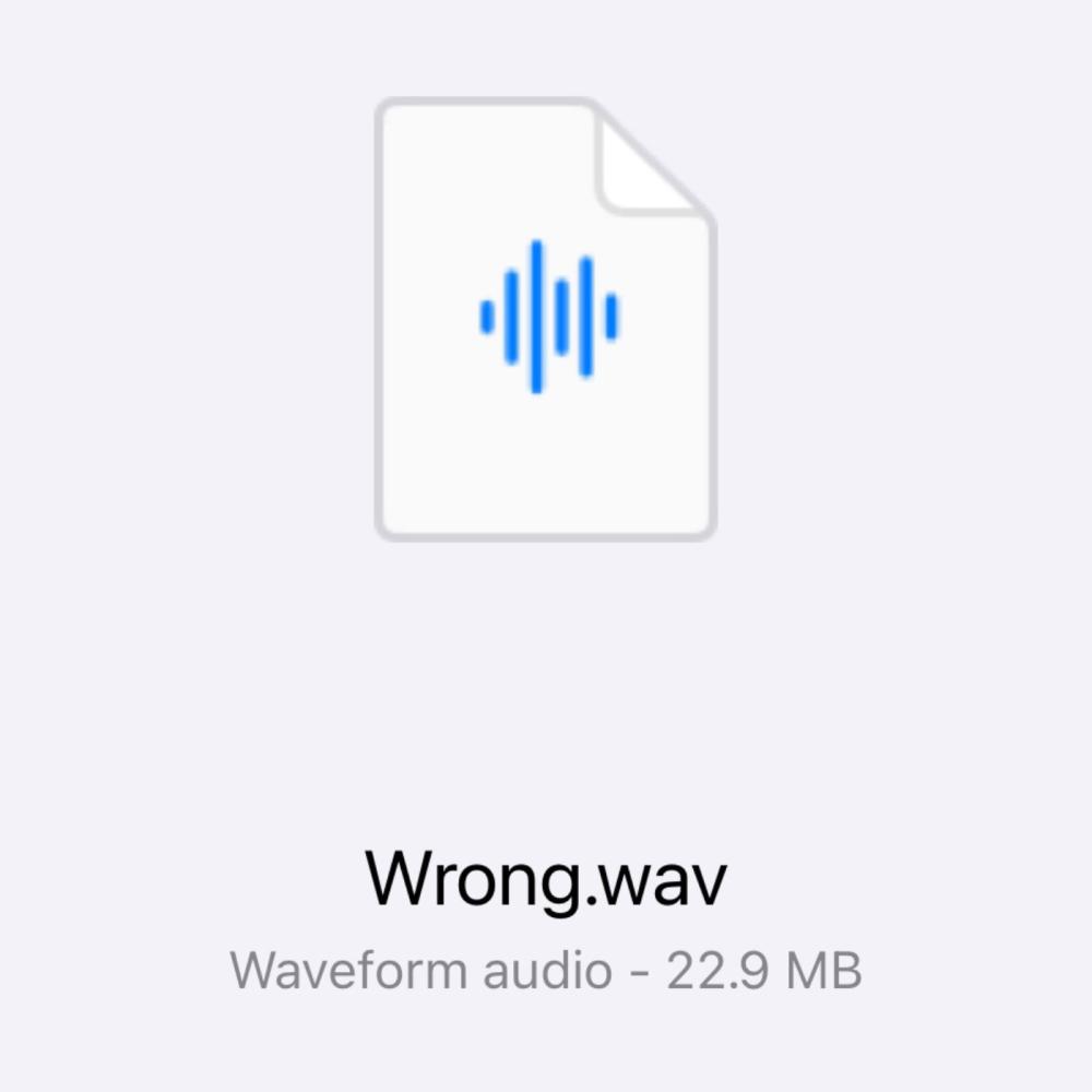 Wrong. (Explicit)
