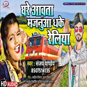 Listen to Ghare Awata Majanua Dhake Reliya song with lyrics from Sanjay Pandey