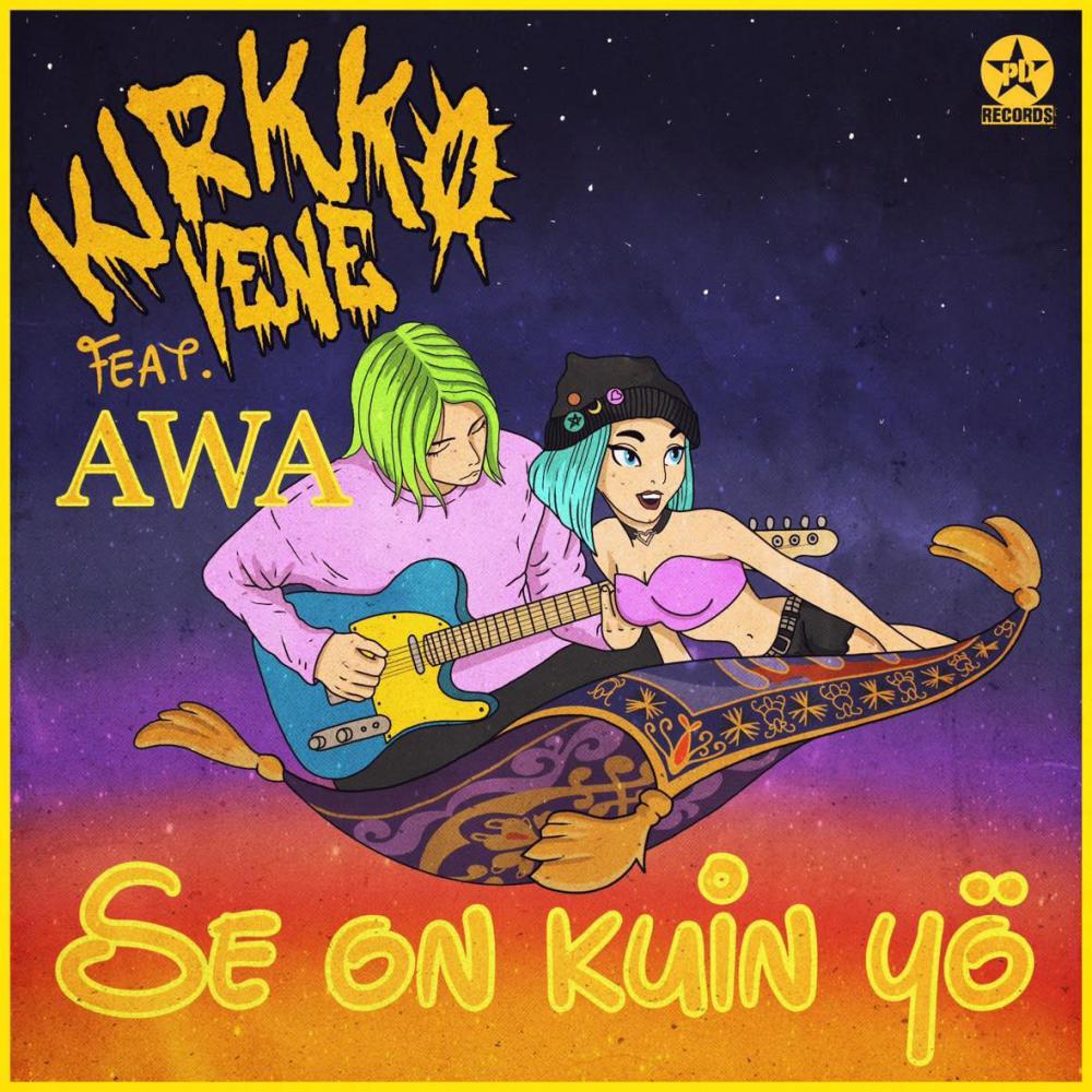 Se on kuin yö (feat. AWA)