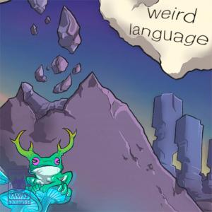Listen to Weird Language song with lyrics from Hello Ego