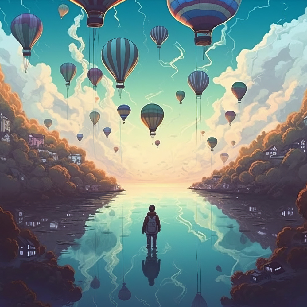 Cocooned in a Bubble of Serenity