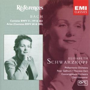 ดาวน์โหลดและฟังเพลง Cantata "Jauchzet Gott in allen Landen", BWV 51: No. 3, Aria "H”chster, mache deine Gte" (Soprano) พร้อมเนื้อเพลงจาก Elisabeth Schwarzkopf