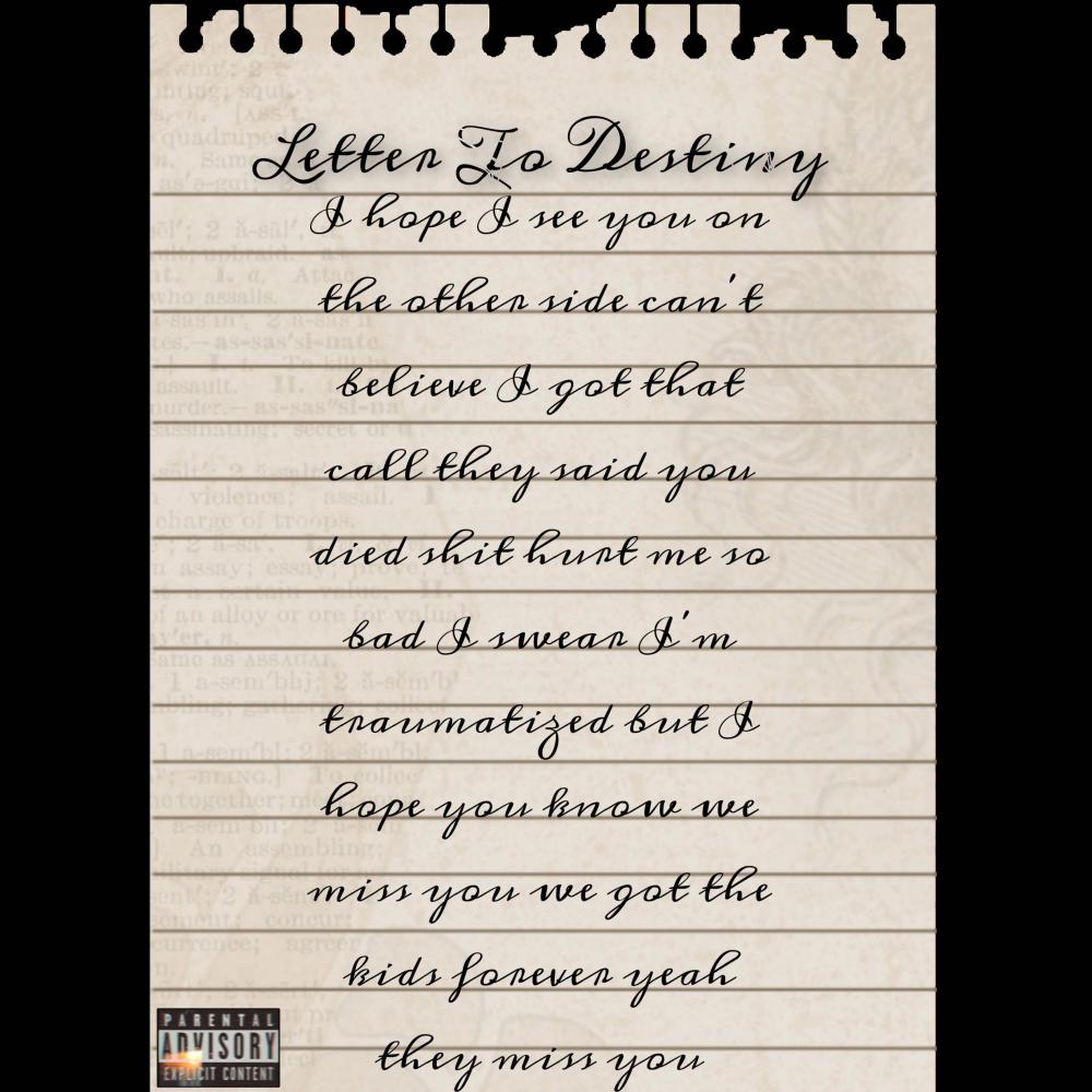 Letter To Destiny (Explicit)